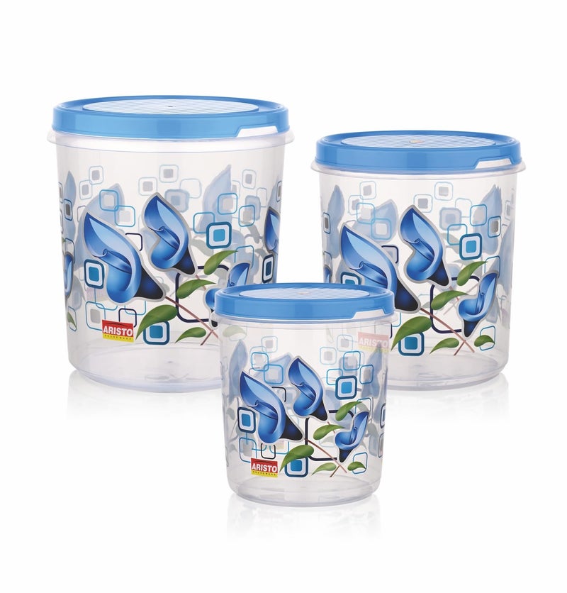 Aristo Store Queen777 Plastic Storage Container-4700 Ml (19.5(D) X 21.6Cm) - Multicolor - Image 2