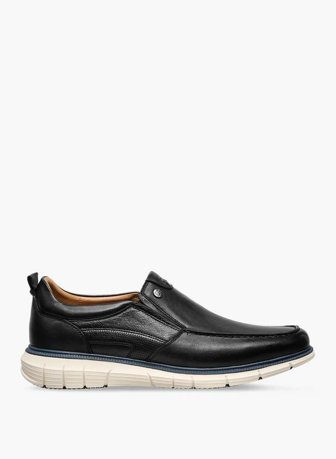 Duchini BLACK Men Leather Slip-On Loafers for Men | Best Price UAE