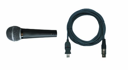AUDIO 2000'S Audio2000'S APM150PRO-U Professional Super-Cardioids Neodymium Dynamic Microphone with 20-Feet XLRF-USB Cable (Without On/Off Switch) - Image 4