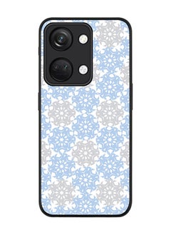 Rugged Black edge case for ONEPLUS NORD 3 5G / OnePlus Ace 2V, Slim fit Soft Case Flexible Rubber Edges Anti Drop TPU Gel Thin Cover -  Frozen Snowflakes