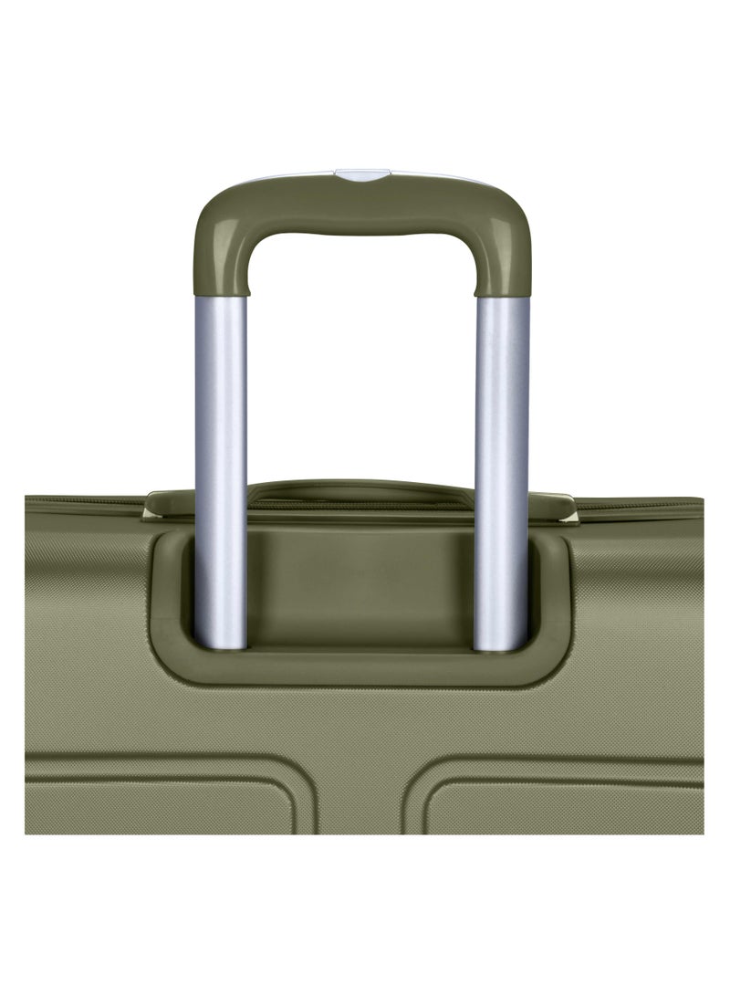 SENATOR Hard Case Travel Bag Large Luggage Trolley ABS Lightweight Suitcase with 4 Spinner Wheels A1012 Olive Green - Image 5