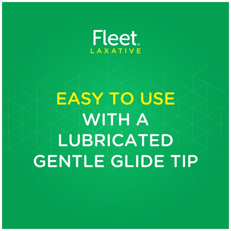 Fleet Laxatives, Saline Enema for Adult Constipation Relief, Prefilled Enema Kit for Fast Acting Constipation Relief, 4.5 fl oz, 2 Bottles - Image 4