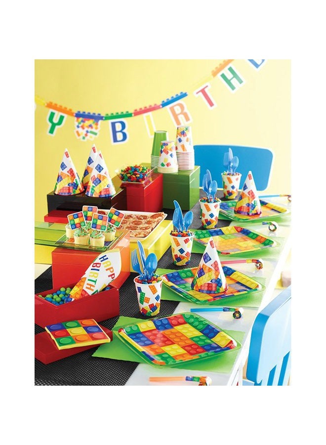 CREATIVE CONVERTING 8-Count Square Paper Lunch Plates, 7 - Image 2