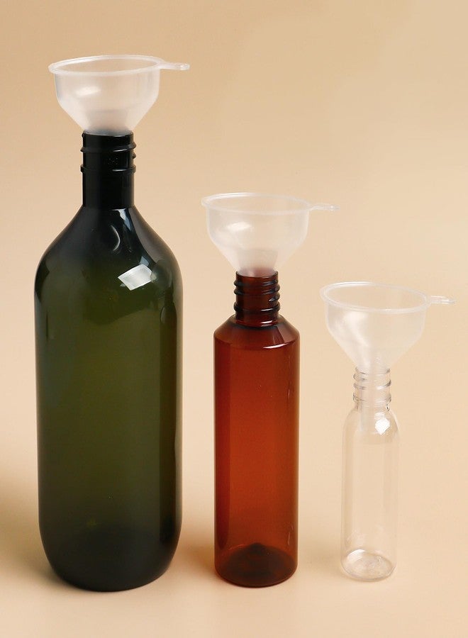 SBYURE Small Funnels 6 Pack Mini Clear Funnel Easily Transfer Liquids Granules Powders Funnels Narrow Neck Water Bottle for Filling Small Bottles,Liquids, Powders Capsule - Image 4