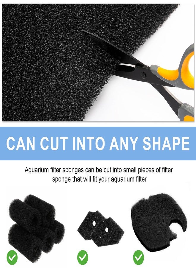 Giokyi BF-2 Universal Filter Foam for UNI 12" x 24" x 3/8" - 30 PPI Air Filter Aquarium Sponge Filter Pad Bio Filter Media Foam Fit Air Conditioner, Purifier, Aquarium Perfect for Cutting and Washable - Image 3