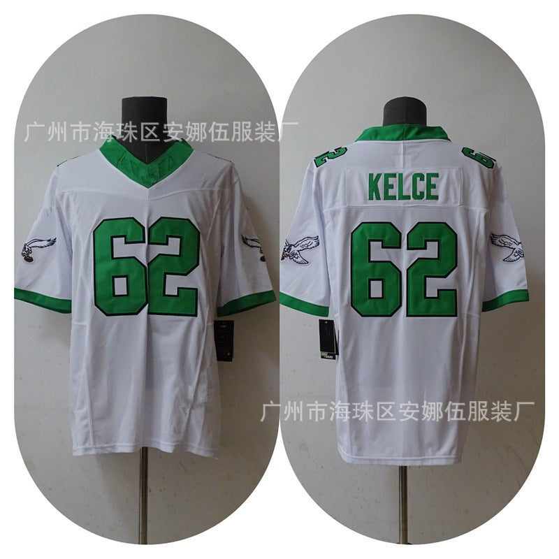 2023 New Legendary Generation 3 Eagles American Football Jersey Embroidered T-Shirt
