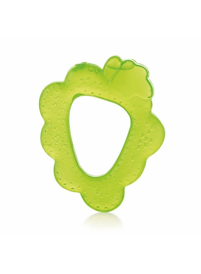 Beebaby Fruit Grapes Teethers For 6 To 12 Months Bpa Free. Cooling Water Filled Baby Teether Soft Teething Toy For Babies With Carry Case Soothes Gums And Easy To Grip (6 Months+) (Grapesgreen) - Image 2