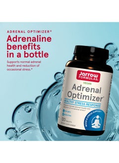 jarrow formulas Adrenal Optimizer 120 Tablets Dietary Supplement Supports Adrenal Health & Immune System Combines 12 Nutrients & Nutraceuticals 60 Servings (Packaging May Vary)  - Image 4