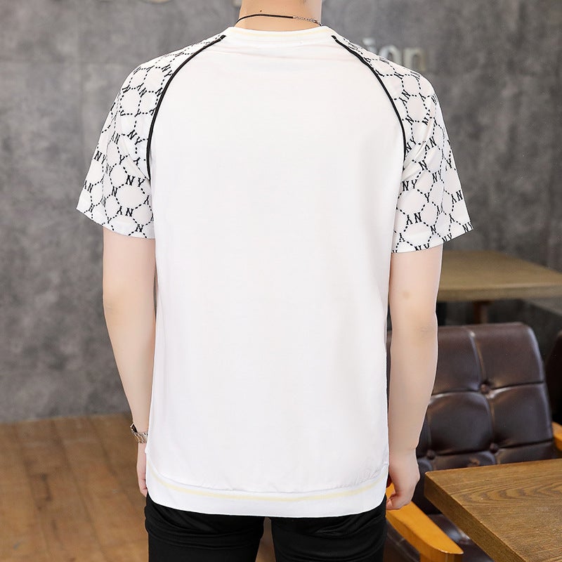 Delivery Men'S 2024 Casual Round Neck T-Shirt Men'S Loose Short Sleeve - Image 5