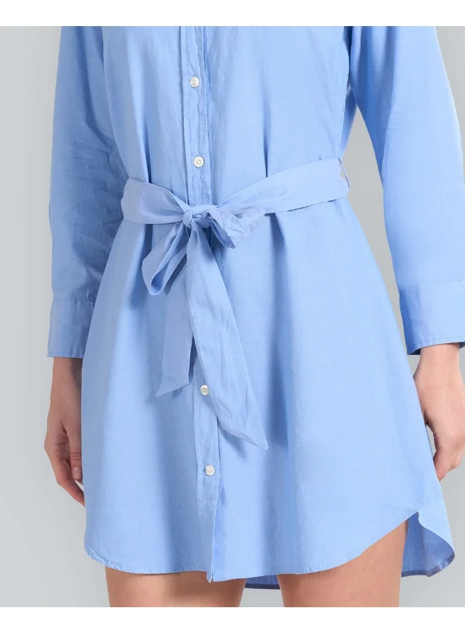 GANT Belted Shirt Dress