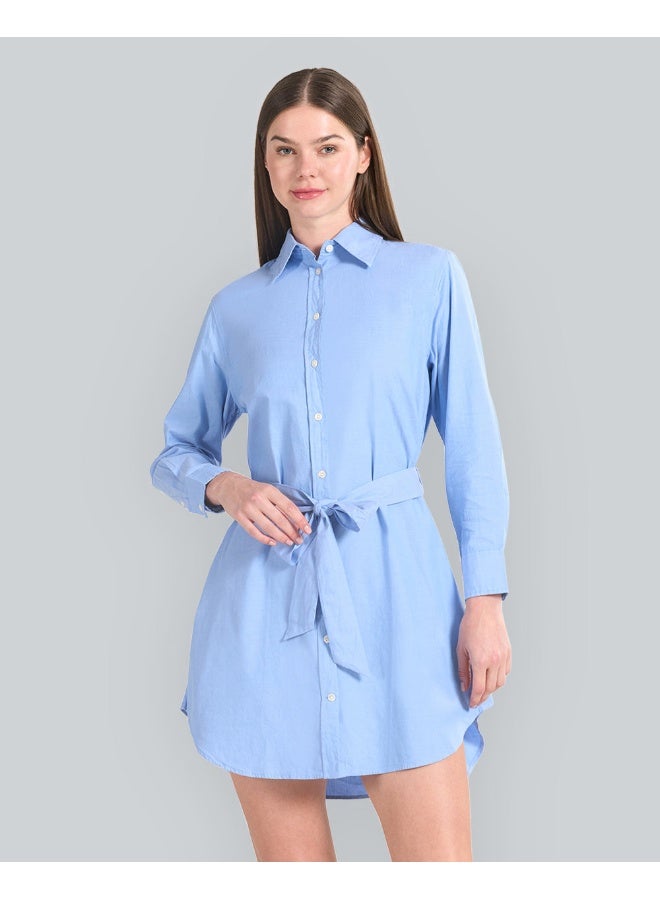 GANT Belted Shirt Dress - Image 1