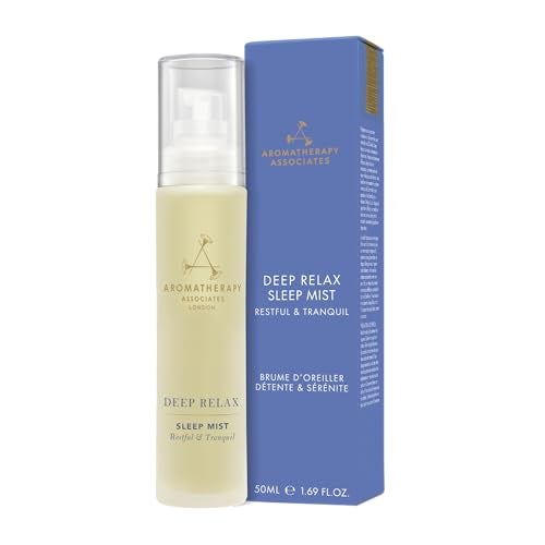 Aromatherapy Associates Deep Relax Sleep Mist. Body and Linen Spray for Restorative Sleep. Made with Vetivert, Chamomile and Sandalwood Essential Oils (1.69 fl oz) - Image 1