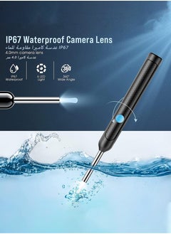 Generic Ear Wax Removal -  2000w HD camera with Camera Earwax Remover Tool with 9 Pcs Ear Set  - Earwax Removal Kit with Light -With 6 soft silicone ear spoons - Ear Cleaner for iOS & Android  - Image 3
