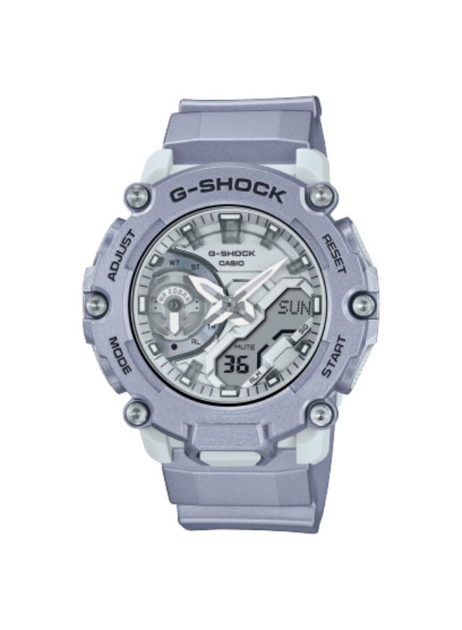 CASIO G_Shock Resin Analog+Digital Wrist Watch GA-2200FF-8ADR - Image 1