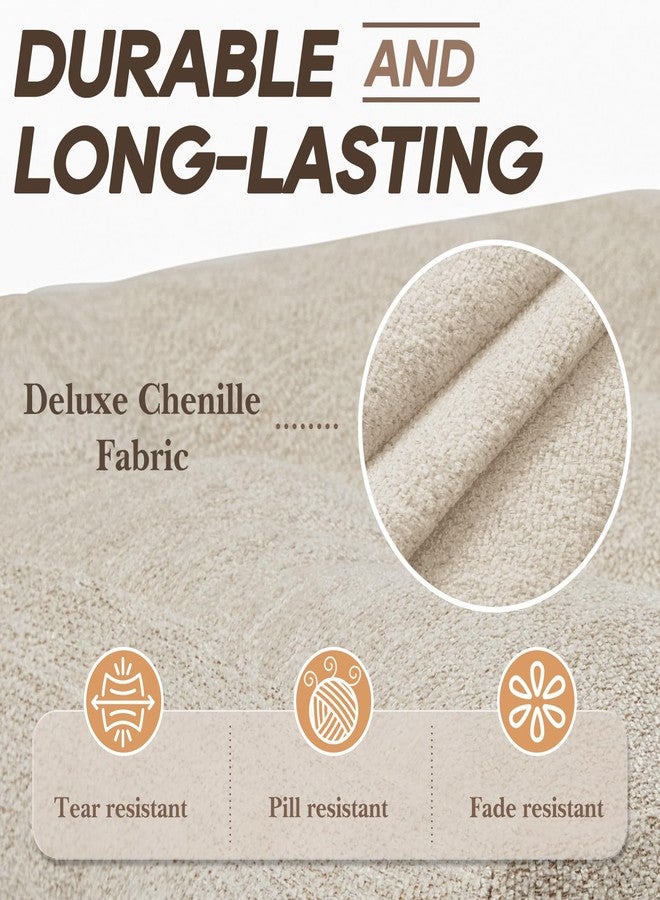 Basic Beyond Chair Cushions for Dining Chairs, Non-Slip Chair Pads, Thick Seat Cushions for Dining Room Chairs, Kitchen Chair Cushions Set of 4, 17" x 17" x 4", Beige - Image 4