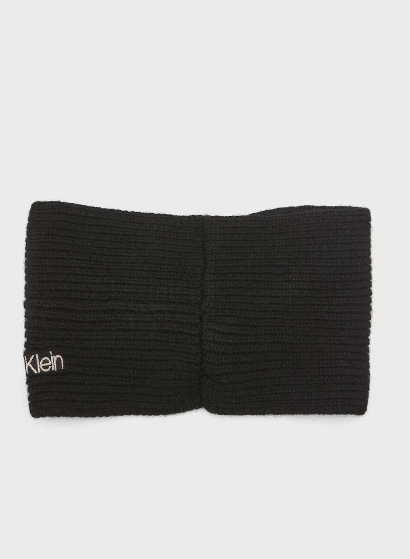 CALVIN KLEIN Cross Pattern Headband