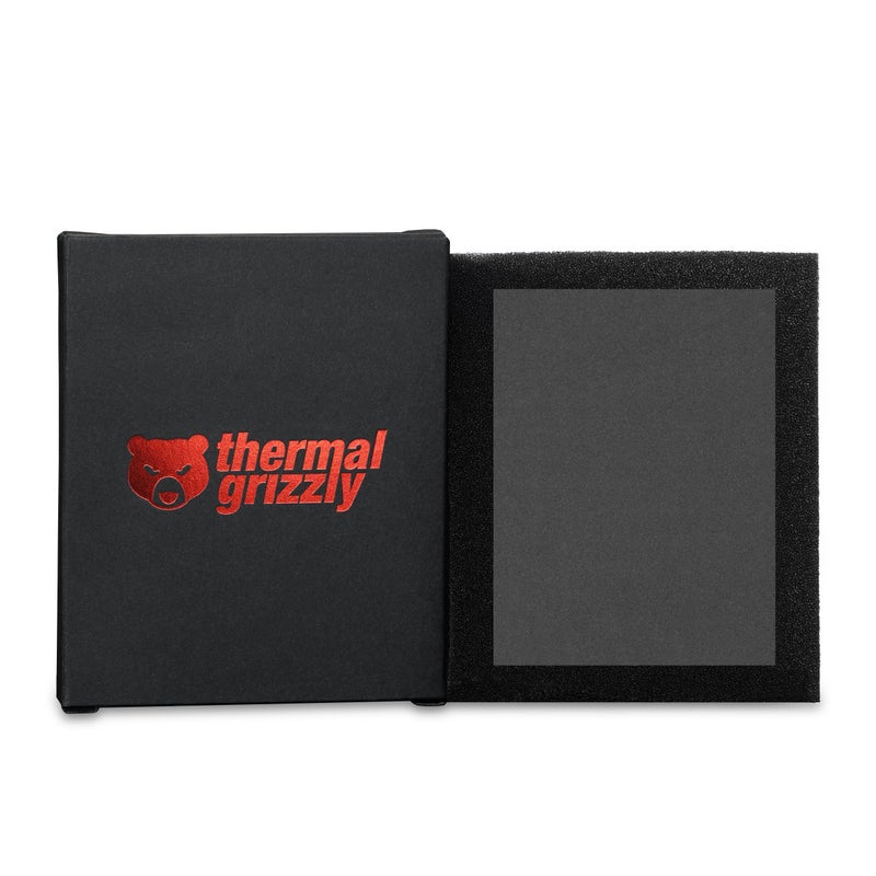 Thermal Grizzly ثيرمال غريزلي - كاربونات (51x68x0.2 مم) - لمعالجات AMD Threadripper - وسادة حرارية كربونية لأقصى توصيل حراري - سطح قابل لإعادة الاستخدام والتكيف لوحدة المعالجة المركزية / وحدة معالجة الرسوميات / PS4 / PS5 / Xbox - Image 1