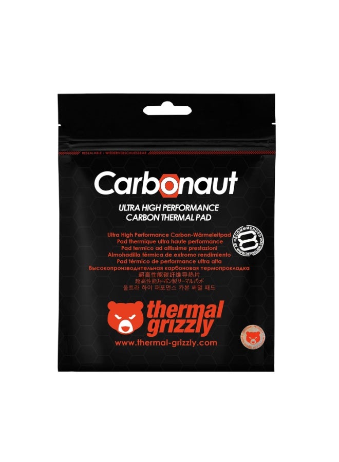 Thermal Grizzly ثيرمال غريزلي - كاربونات (51x68x0.2 مم) - لمعالجات AMD Threadripper - وسادة حرارية كربونية لأقصى توصيل حراري - سطح قابل لإعادة الاستخدام والتكيف لوحدة المعالجة المركزية / وحدة معالجة الرسوميات / PS4 / PS5 / Xbox - Image 3