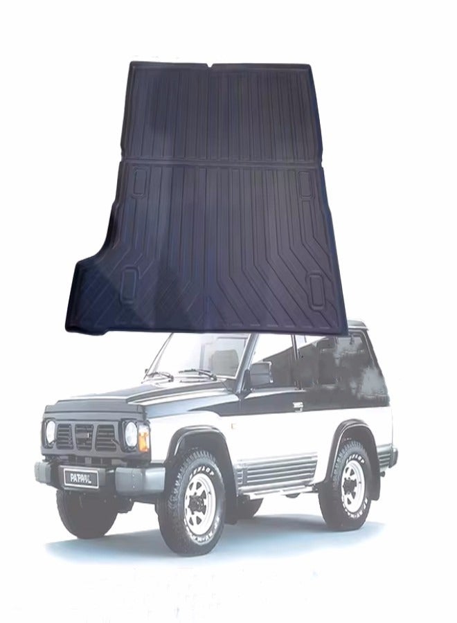 حصيرة صندوق نيسان باترول سفاري Y60. بطانة صندوق ثقيلة الوزن من TPE لباترول Y60. - Image 1