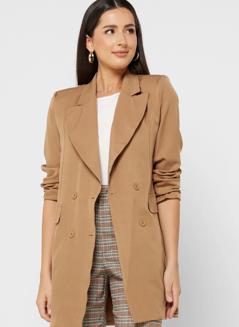 ELLA Longline Tailored Blazer