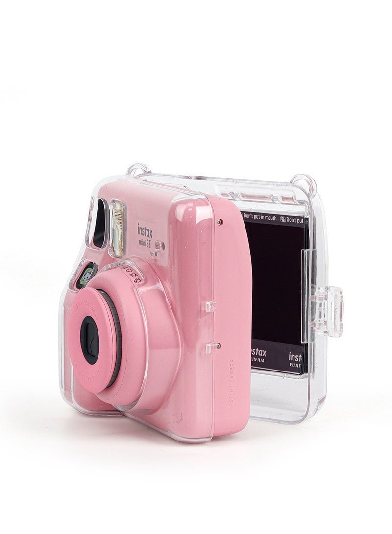 Case For Fujifilm Instax Mini SE - Clear Hard PVC Protective and Portable Camera Cover with Detachable Adjustable Shoulder Stra - Image 3
