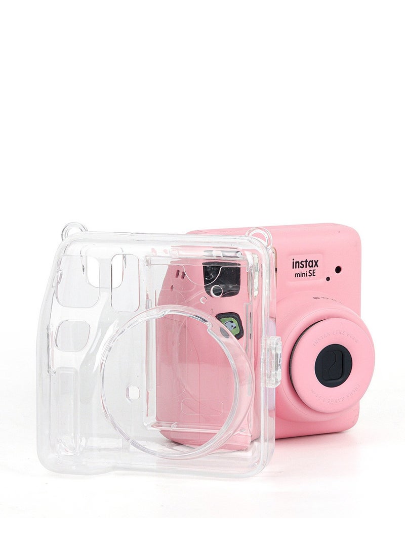 Case For Fujifilm Instax Mini SE - Clear Hard PVC Protective and Portable Camera Cover with Detachable Adjustable Shoulder Stra - Image 2