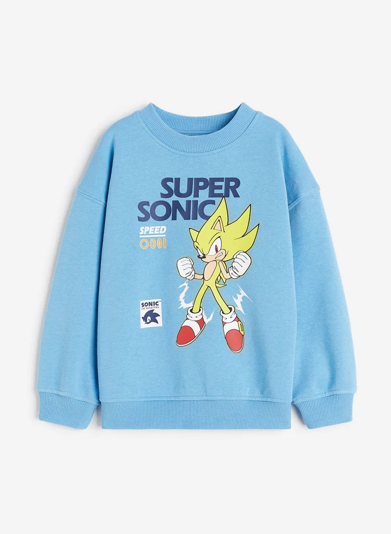 H&M Kids Super Sonic Sweatshirt