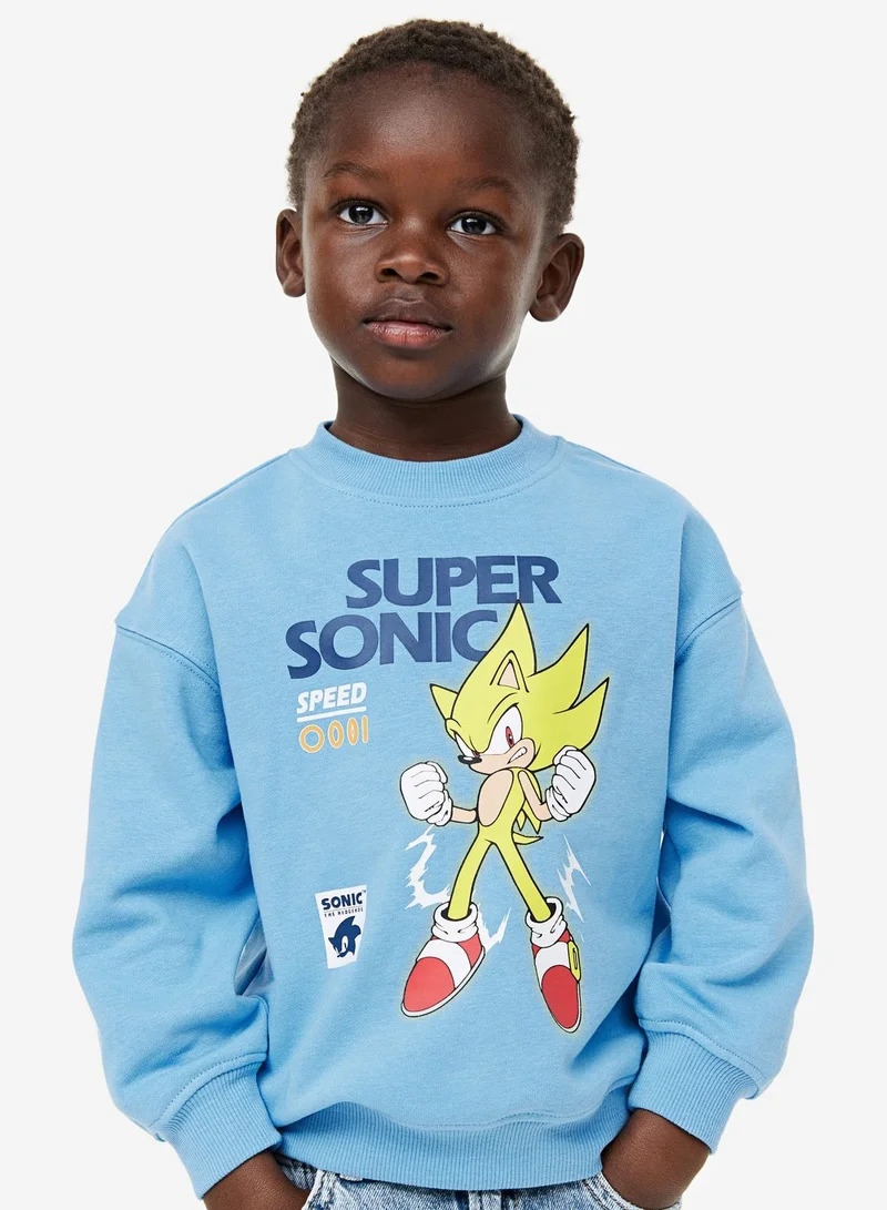 H&M Kids Super Sonic Sweatshirt