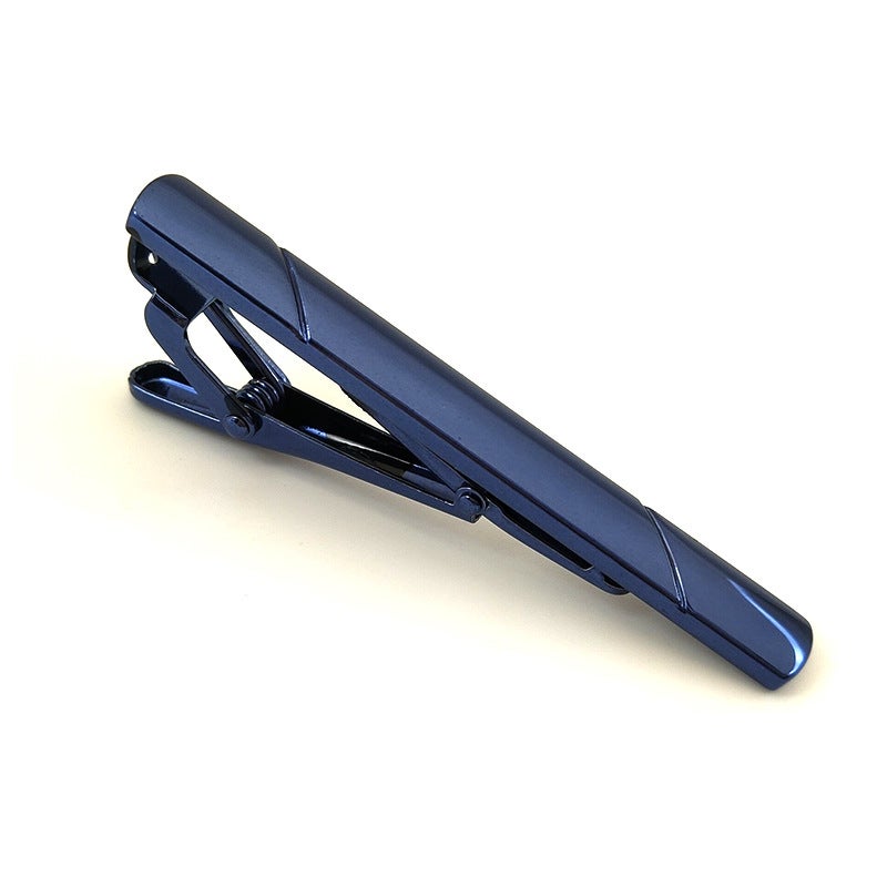 All-Season Tie Clip Yiwu Accessory Set Metal Black Simple Silver Colorful Men'S And Women'S Tie Accessories Clip - Image 4