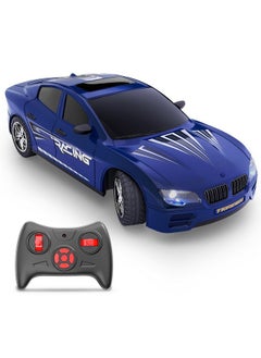 Mirana Tracer | Rechargeable High Speed Racing RC Car | On Click Nitro Boost | Remote Control Car Toys for Kids for Boys & Girls | Made in India (Azure Blue)