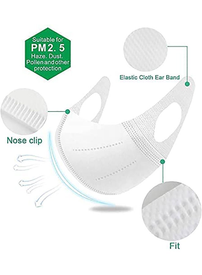 NIBEMINENT 50 Piece 3D Face Mask - Image 5