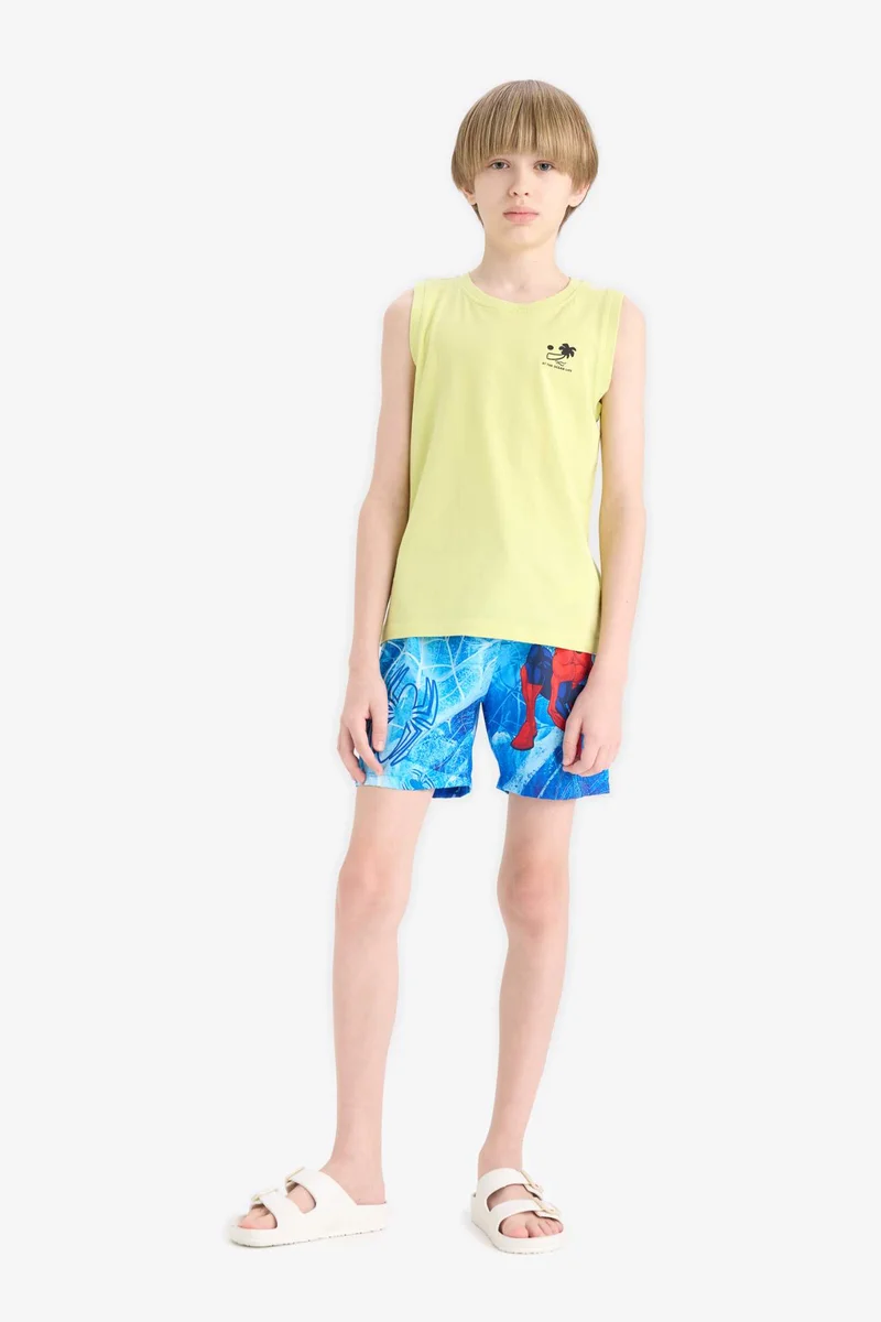 ديفاكتو Boy Crew Neck Tank Top