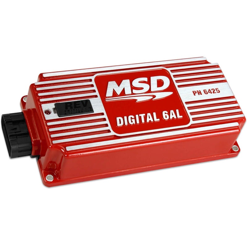 MSD 6425 Digital 6AL Ignition Control wRev Control Red