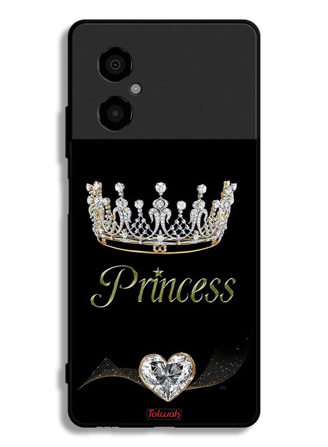 Tolwak Xiaomi Poco M4 5G Protective Case Cover Princess - Image 2