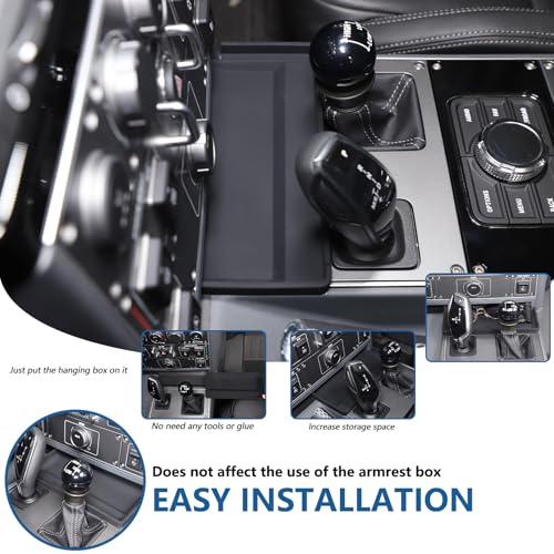 Bekantogy Car Center Console Storage Tray Compatible with Ineos Grenadier 2020-2024 Shift Storage Box Tray Non-Slip Storage Tray Interior Storage Box - Image 3