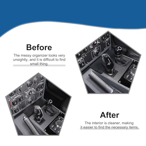 Bekantogy Car Center Console Storage Tray Compatible with Ineos Grenadier 2020-2024 Shift Storage Box Tray Non-Slip Storage Tray Interior Storage Box - Image 2