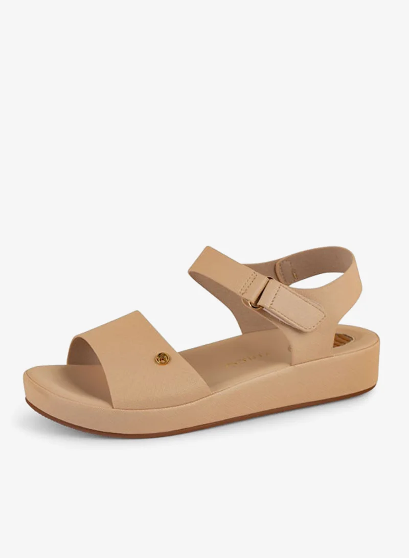 فينتشي صنادل نسائية حزام الكاحل إسفين