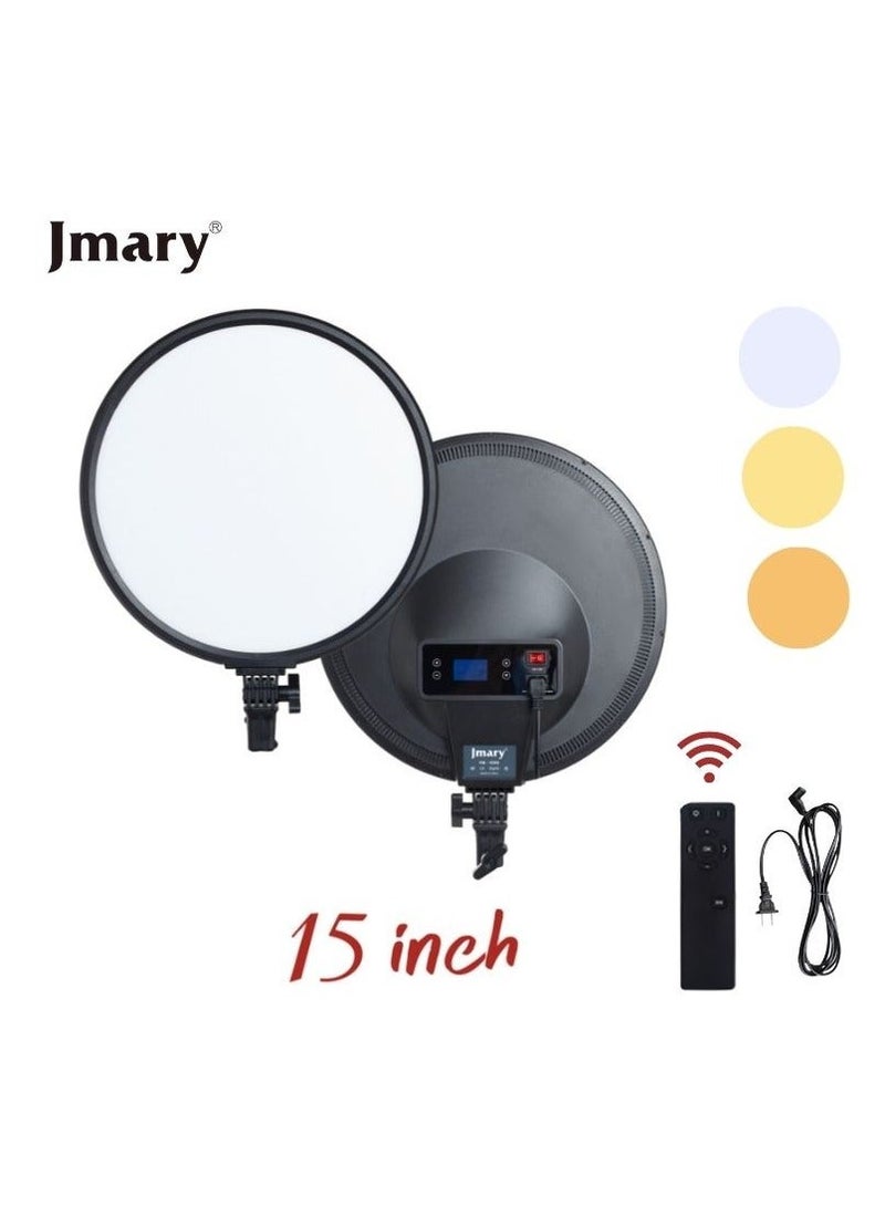 Jmary FM-15RS 15 inches Video Panel Light For Studio Live Recording Broadcasting Setup - Image 2