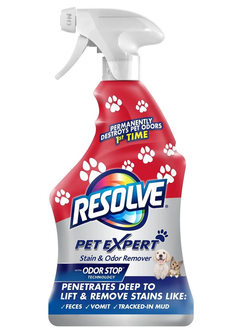 Resolve Pet Stain & Odor Remover Carpet Cleaner Spray, 22 oz - Image 1