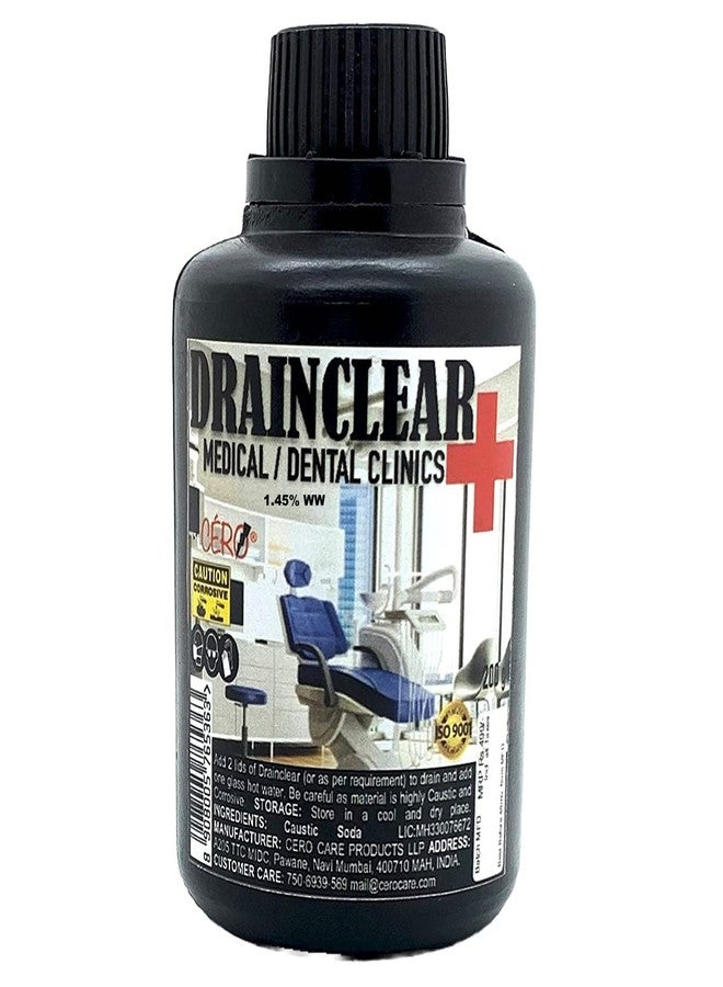 CERO ® DRAINCLEAR PLUS for Medical/Dental clinics to Clear Clogged Drains (200gm) - Image 1