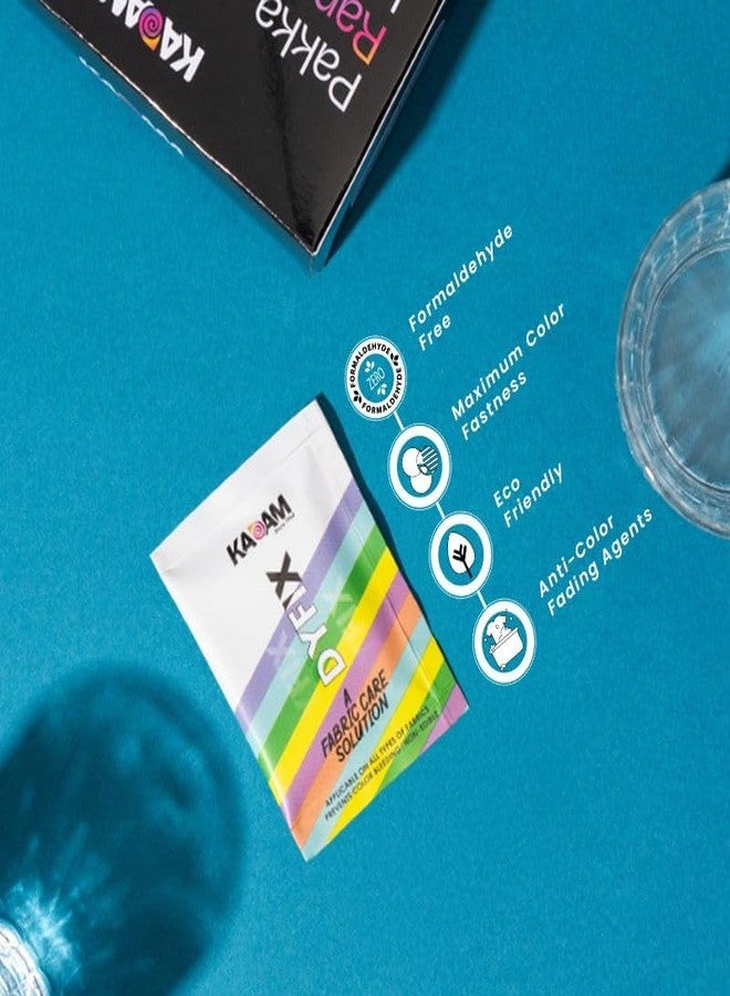 KADAM (LABEL) مثبت ألوان الأقمشة كادام دي فيكس | عبوة من 20 كيسًا | يمنع بهتان الألوان من الملابس | تركيبة خالية من الفورمالديهايد - Image 5