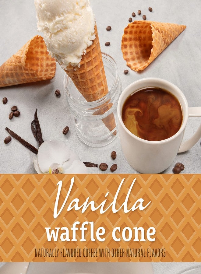 Community Coffee Vanilla Waffle Cone Ice Cream Flavored, 24 Count Coffee Pods, Compatible with Keurig 2.0 K-cup Brewers, 24 Count (Pack of 1) - Image 3