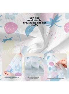 Generic Time Disposable Four-piece Bed Sheet Quilt Cover Pillowcase Hotel Extra-large Double Bed Linen Soft Bath Towel-Color:160*60cm Seat Cover*1+armrest Cover*2 (non-woven Fabric)  - Image 4