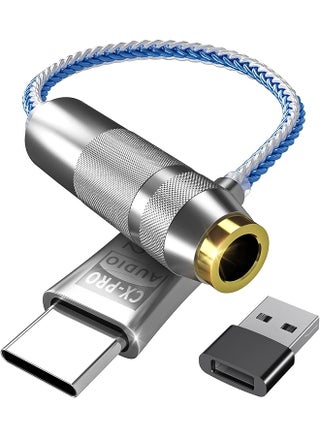 Usb C To 3.5Mm Audio Adapter Hi Res Lossless Music Cx Pro Usb C Headphone Adapter 32Bit 384Khz Cx31993 Dac Chip Headphone Amp Hifi Headphone Jack Adapter Usb C To Headphone Jack For Type C Devices - pzsku/Z9FF23048DD2646DF1443Z/45/_/1740929320/157c708b-d820-453f-aed8-c4163f534ad9