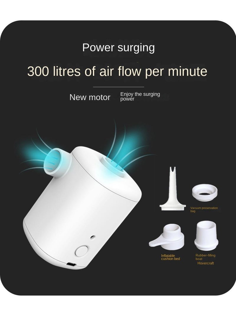 Y&D - Outdoor Dual Purpose Portable Mini Electric Wireless Air Pump - Image 1
