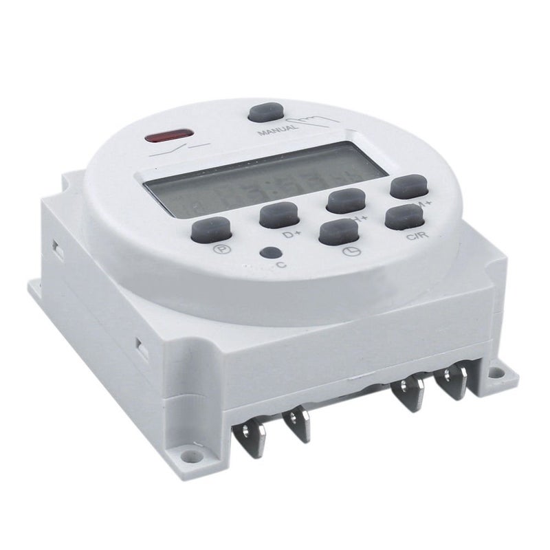 Gadget Hero's Gadget Heros 24V220V LCD Digital Weekly Programmable Power Timer Time Relay Switch - Image 2