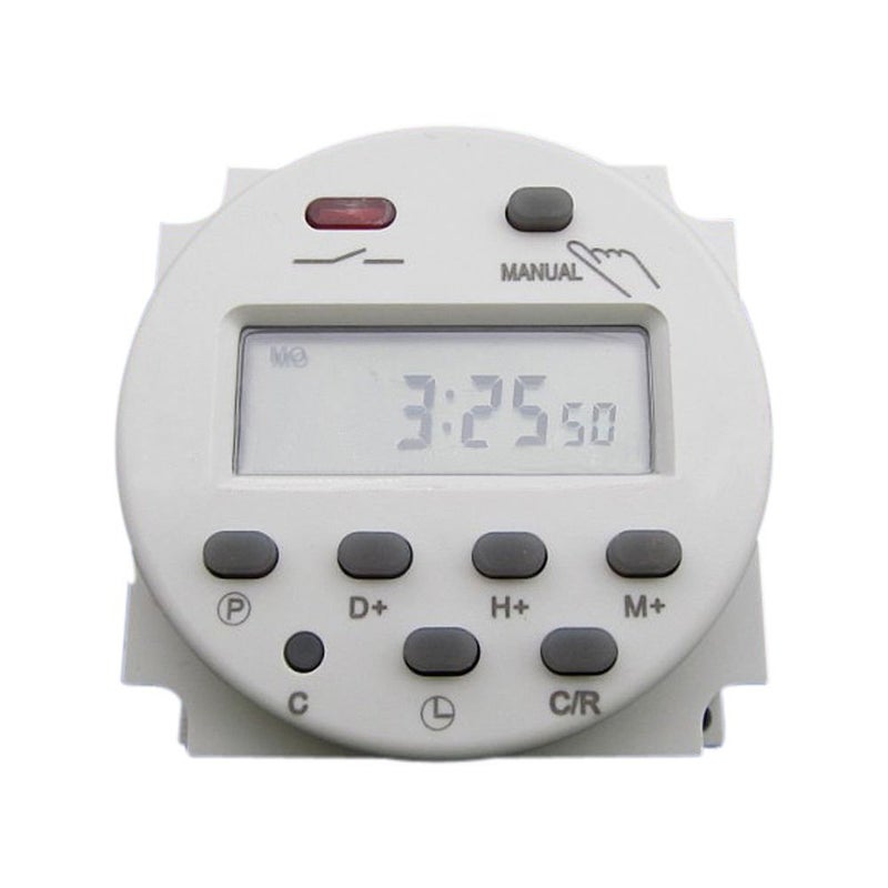 Gadget Hero's Gadget Heros 24V220V LCD Digital Weekly Programmable Power Timer Time Relay Switch - Image 1