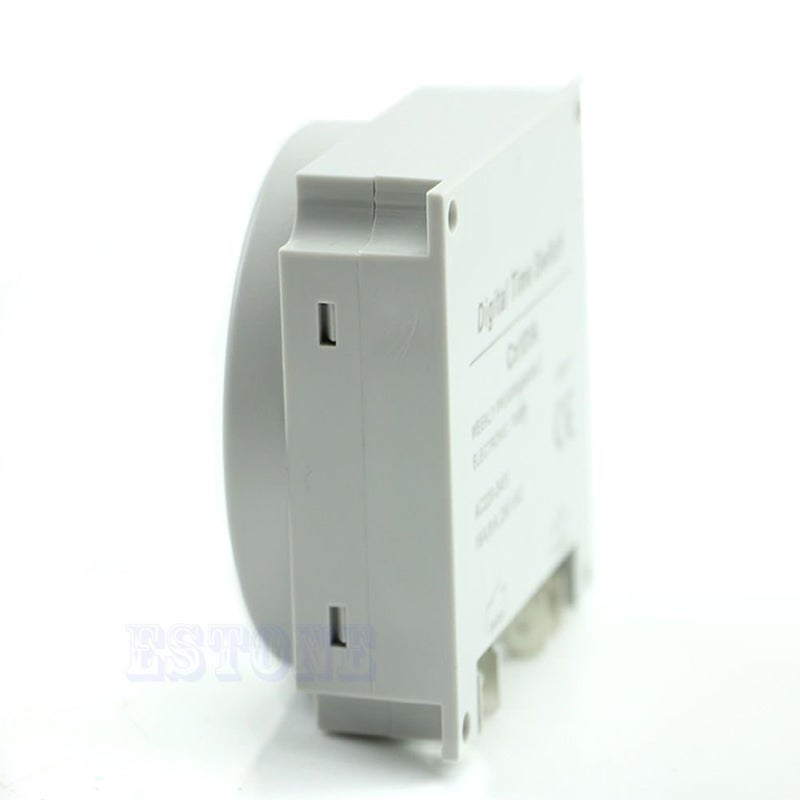 Gadget Hero's Gadget Heros 24V220V LCD Digital Weekly Programmable Power Timer Time Relay Switch - Image 4