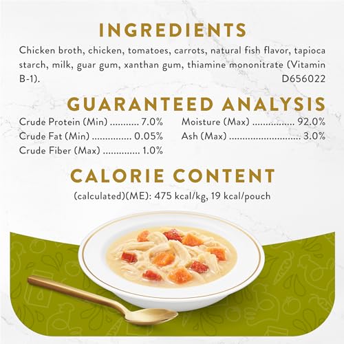 Fancy Feast Purina Fancy Feast Lickable Wet Cat Food Broth Topper, Creamy With Chicken and Vegetables - (Pack of 16) 1.4 oz. Pouches - Image 5