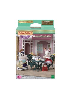 Calico Critters Town Tea and Treats Set - Host Delightful Tea Parties for Your Critters